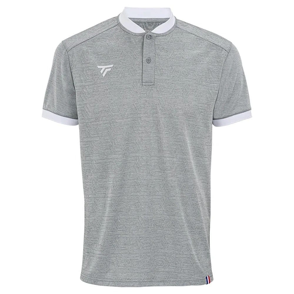 Tecnifibre Team Mesh Polo Gümüş Erkek Tenis Tişörtü