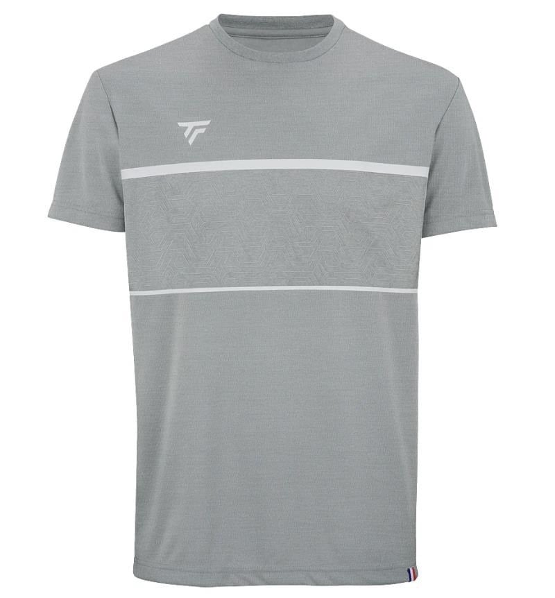 Tecnifibre Team Tech Tee Gümüş Erkek Tenis Tişörtü