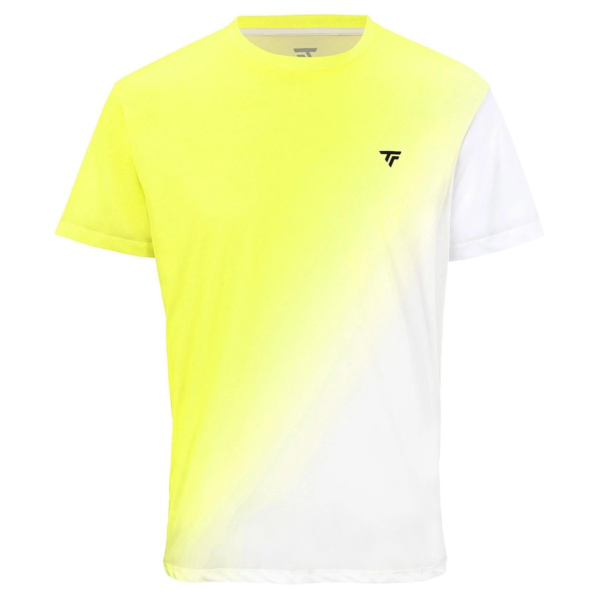 Tecnifibre X-Loop Tee Fire Beyaz Sarı Unisex Tenis Tişörtü