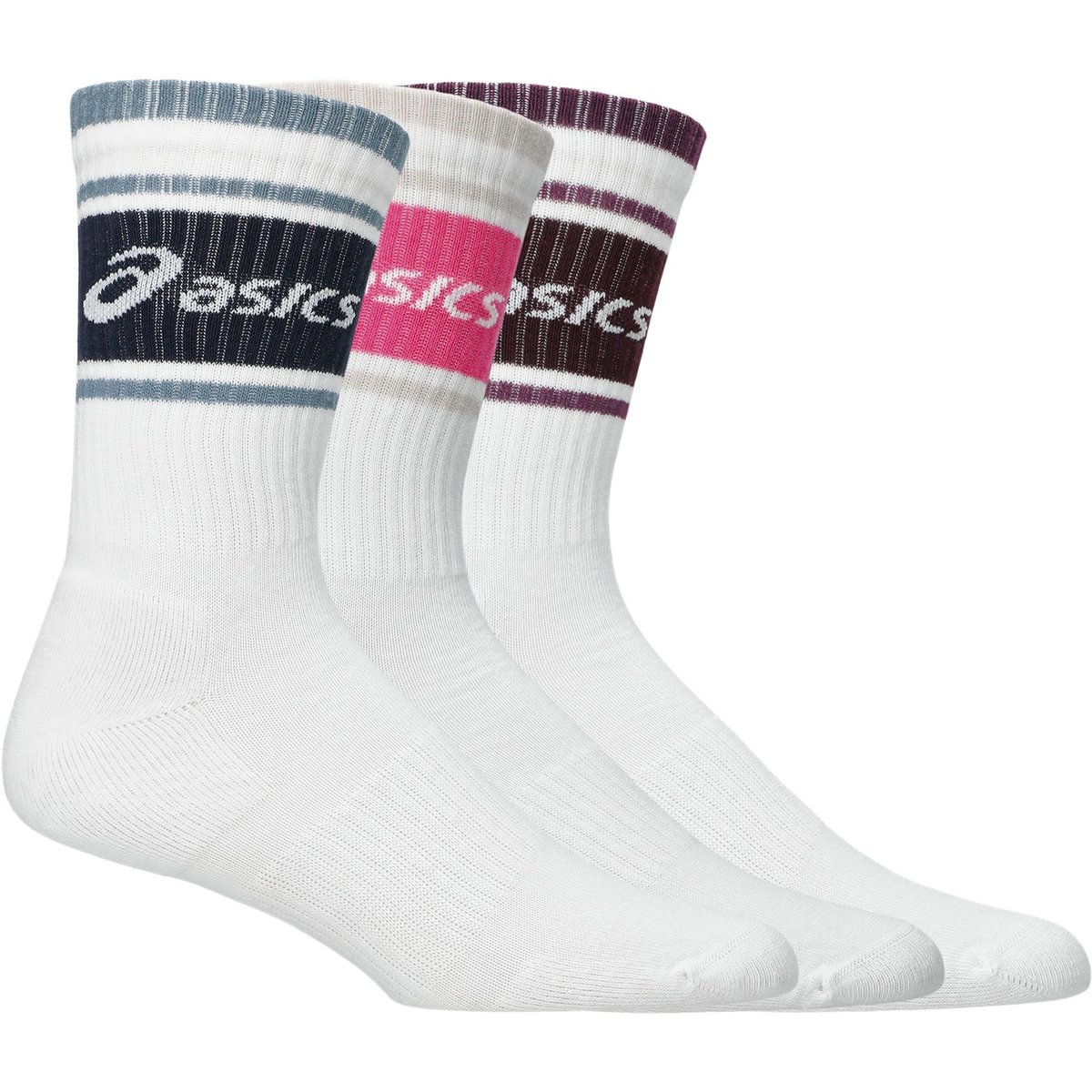 3 PACK ASICS LOGO CREW SOCK