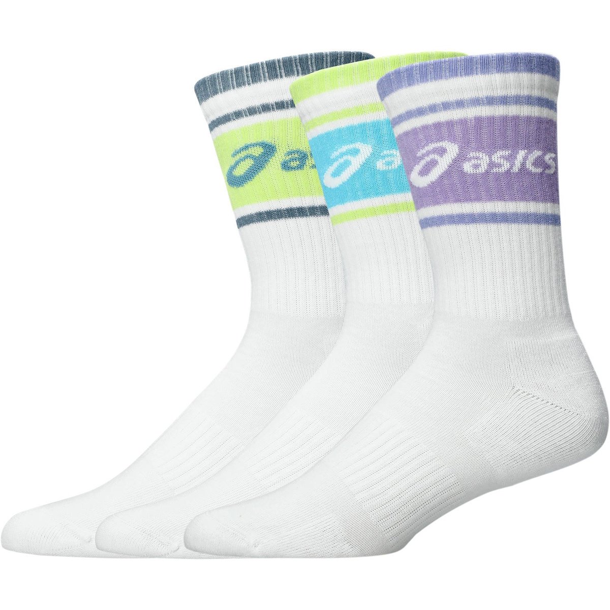3 PACK ASICS LOGO CREW SOCK