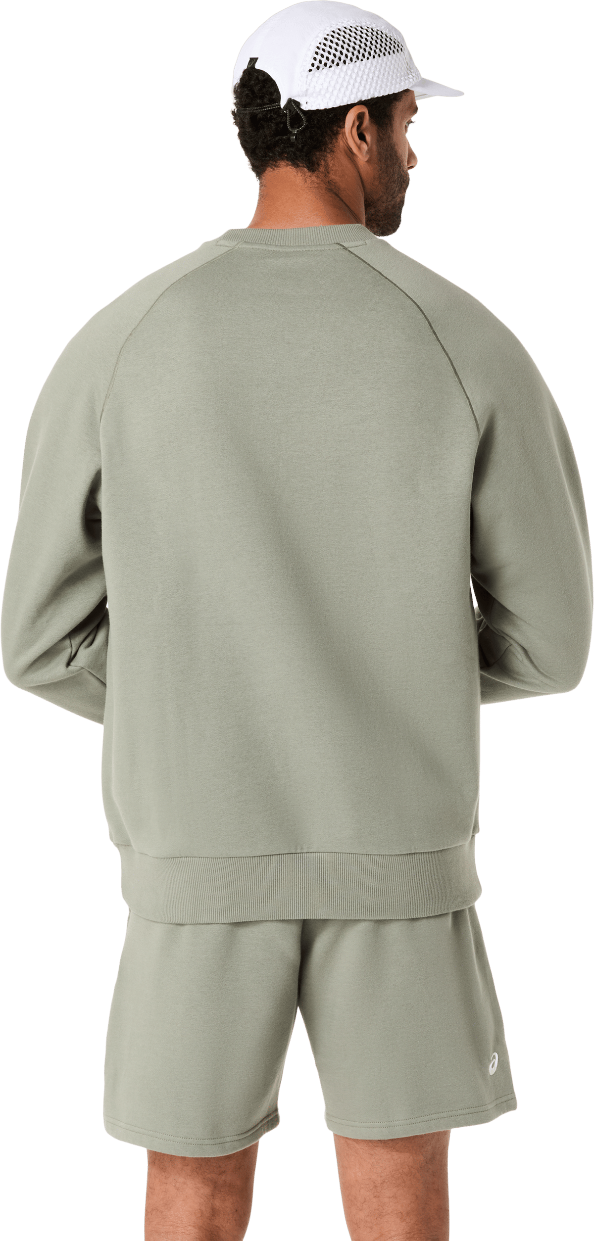 ASICS LOGO FLEECE CREW-NECK TOP