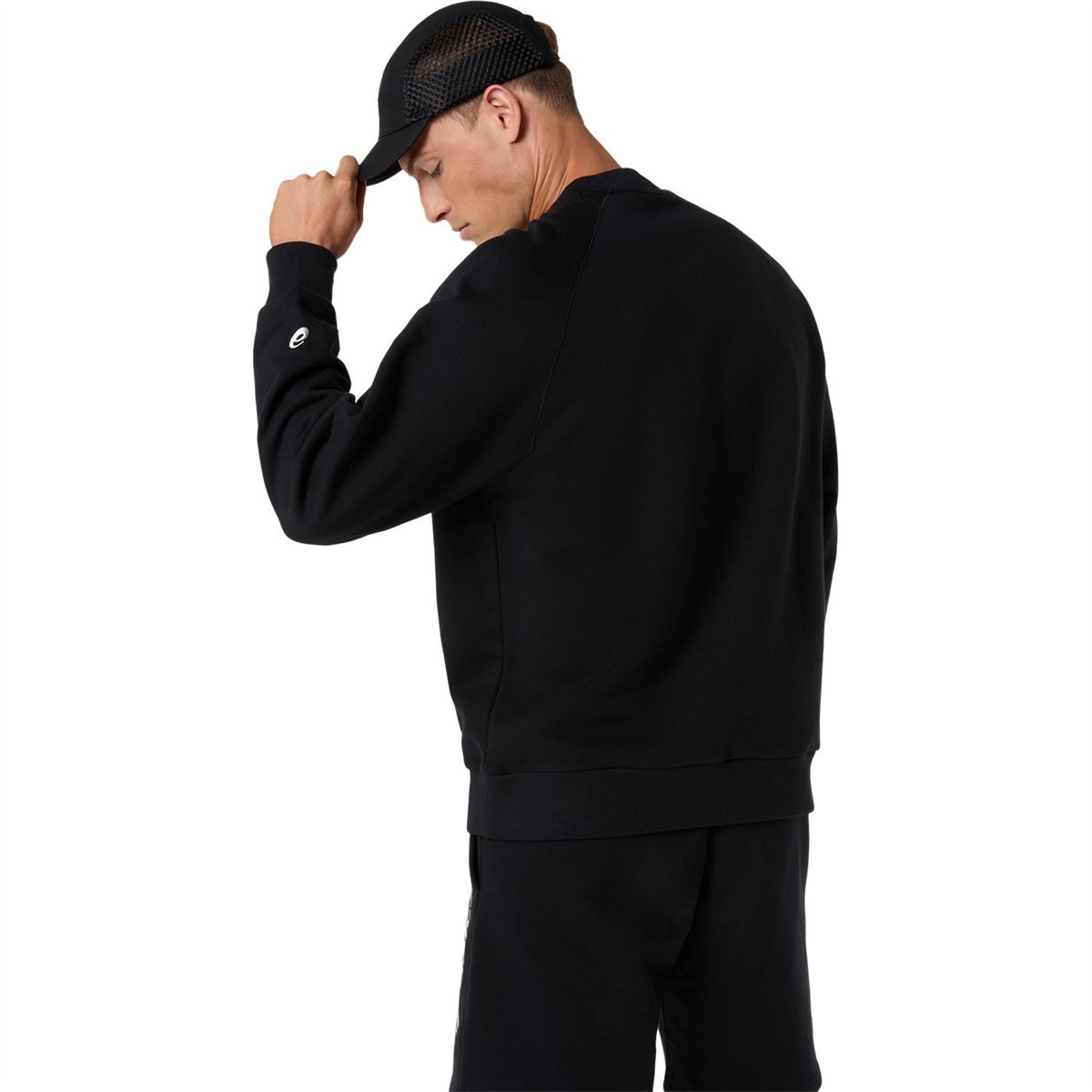 ASICS LOGO FLEECE CREW-NECK TOP