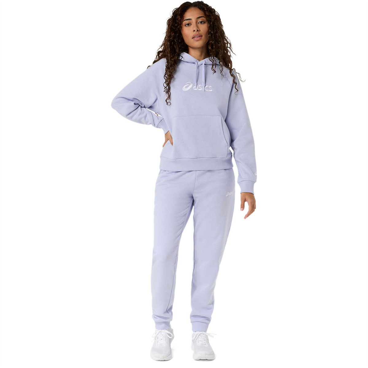 ASICS LOGO FLEECE PULLOVER HOODIE