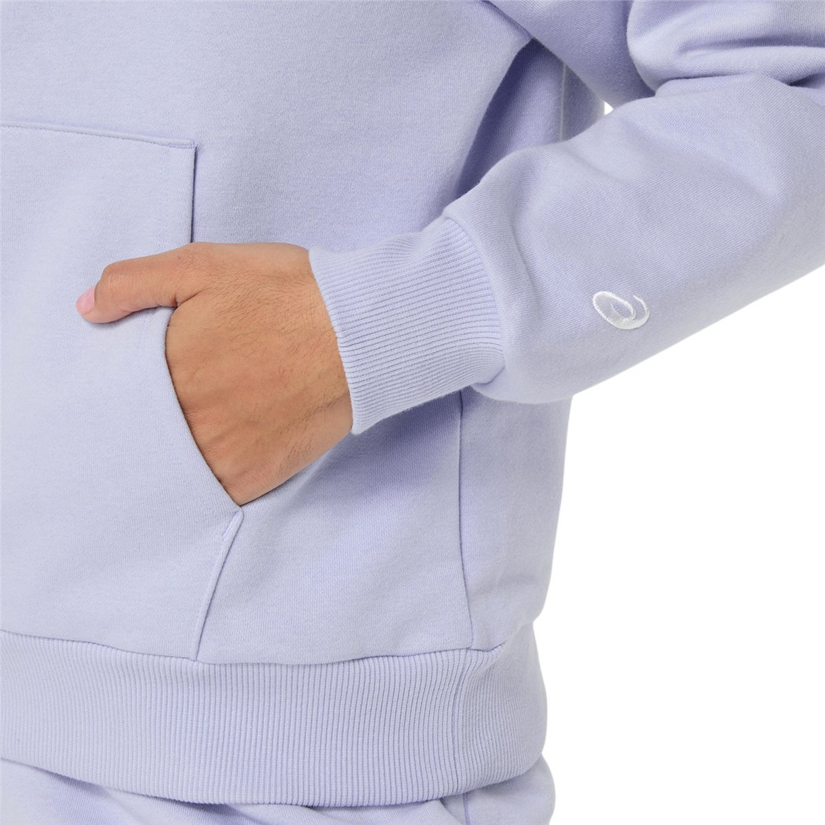 ASICS LOGO FLEECE PULLOVER HOODIE