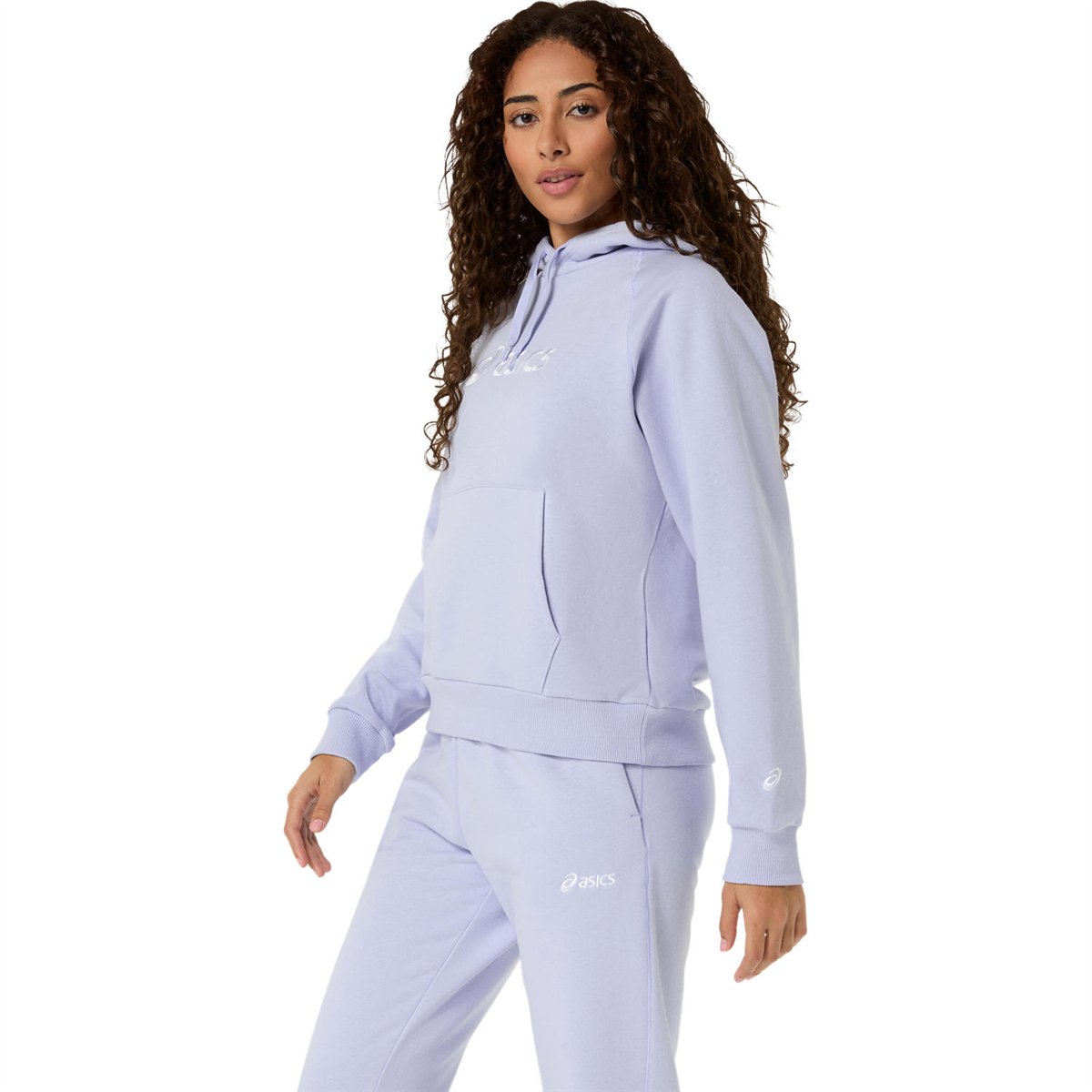ASICS LOGO FLEECE PULLOVER HOODIE