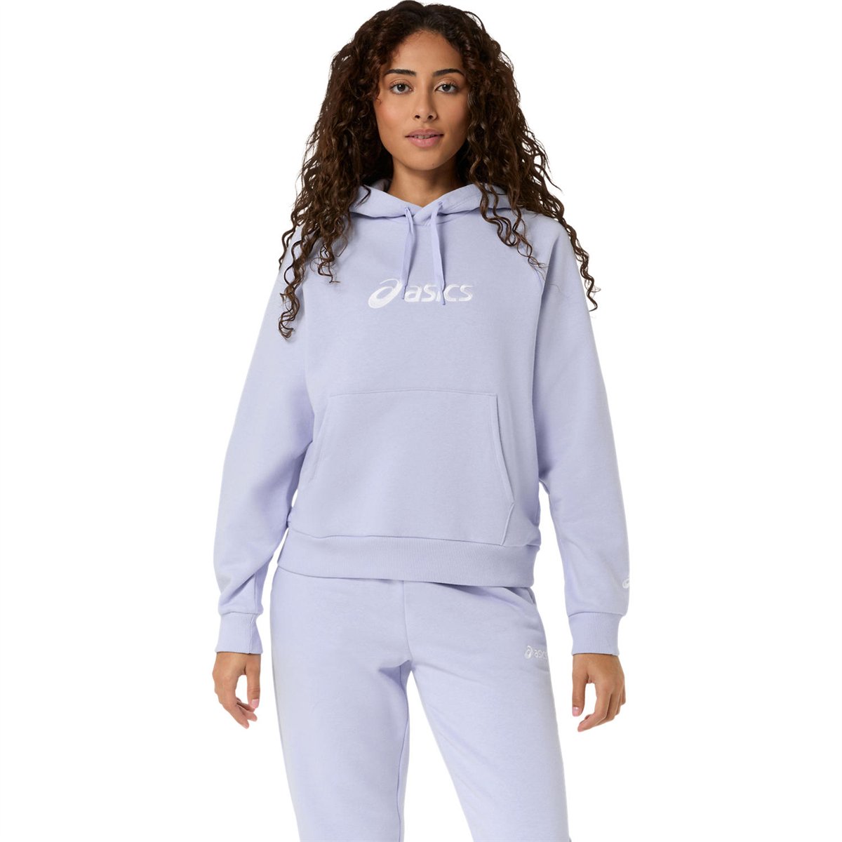 ASICS LOGO FLEECE PULLOVER HOODIE