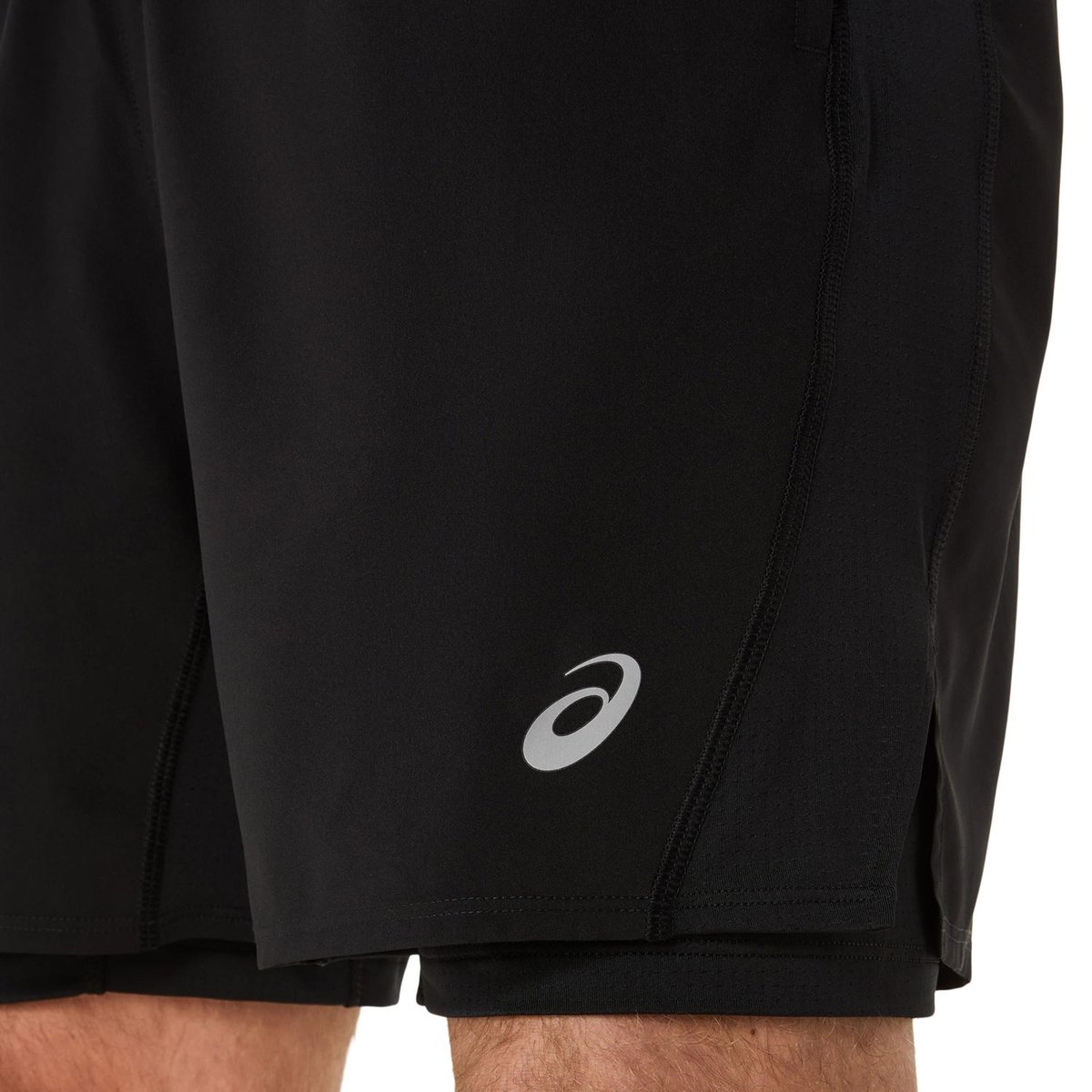 ASICS SILVER 2-N-1 7IN SHORT