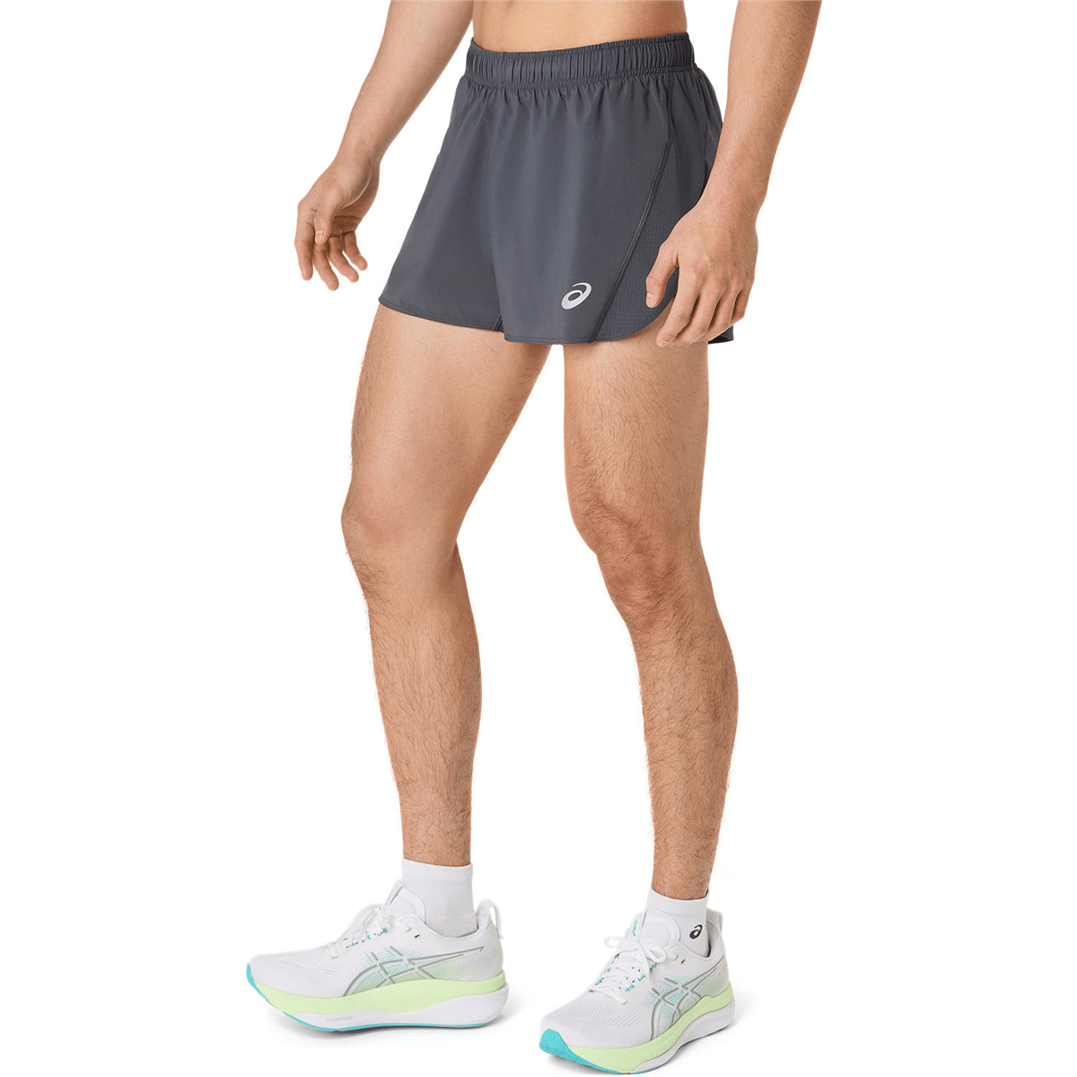 ASICS SILVER SPLIT SHORT