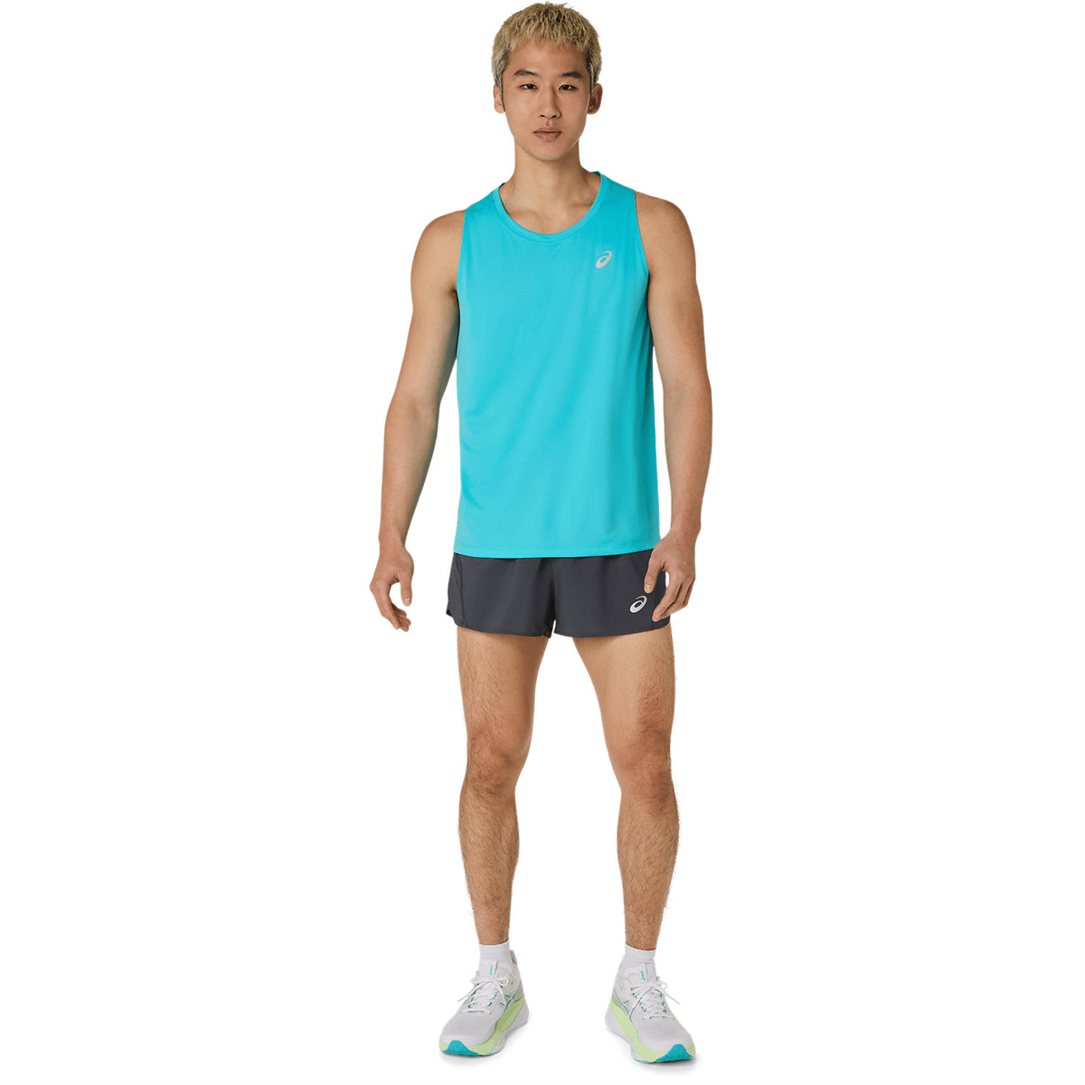 ASICS SILVER SPLIT SHORT