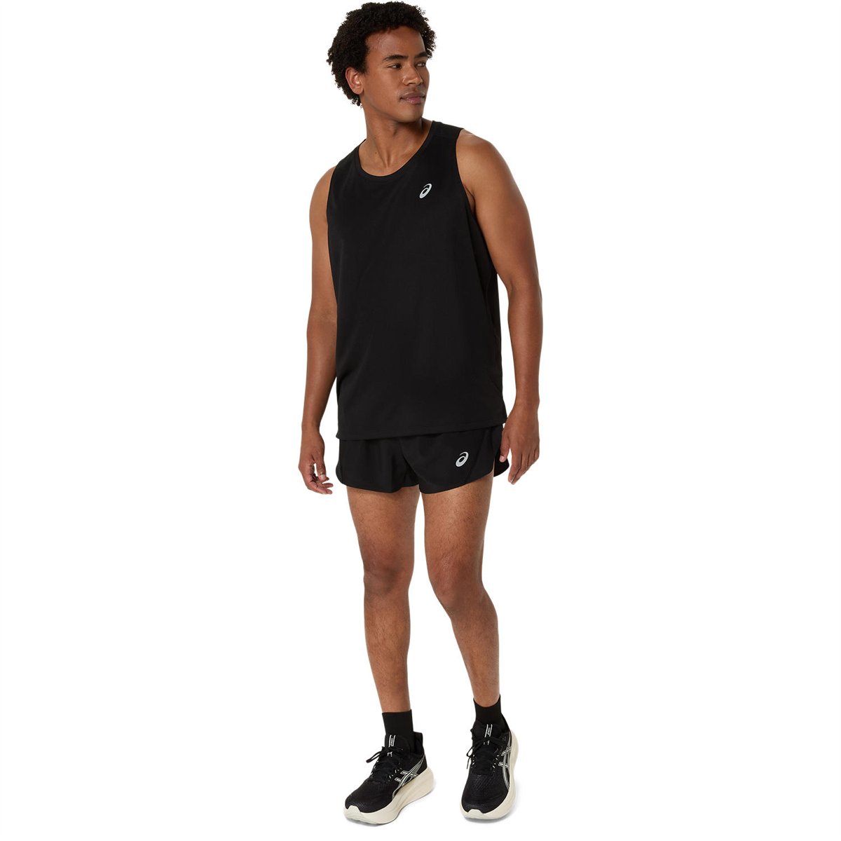 ASICS SILVER SPLIT SHORT