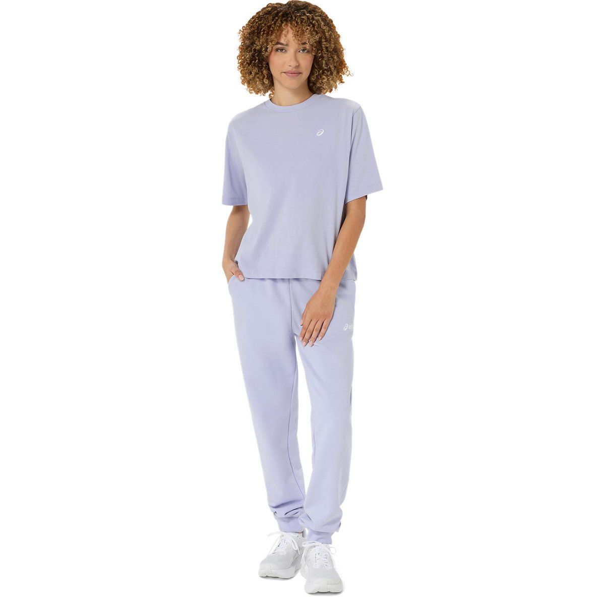 ASICS SPIRAL EMBROIDERY RELAXED TEE