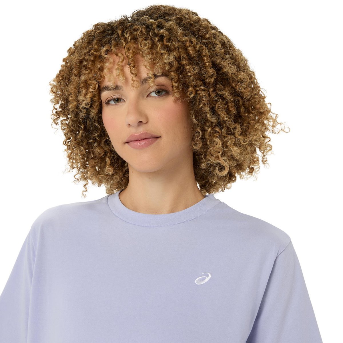 ASICS SPIRAL EMBROIDERY RELAXED TEE