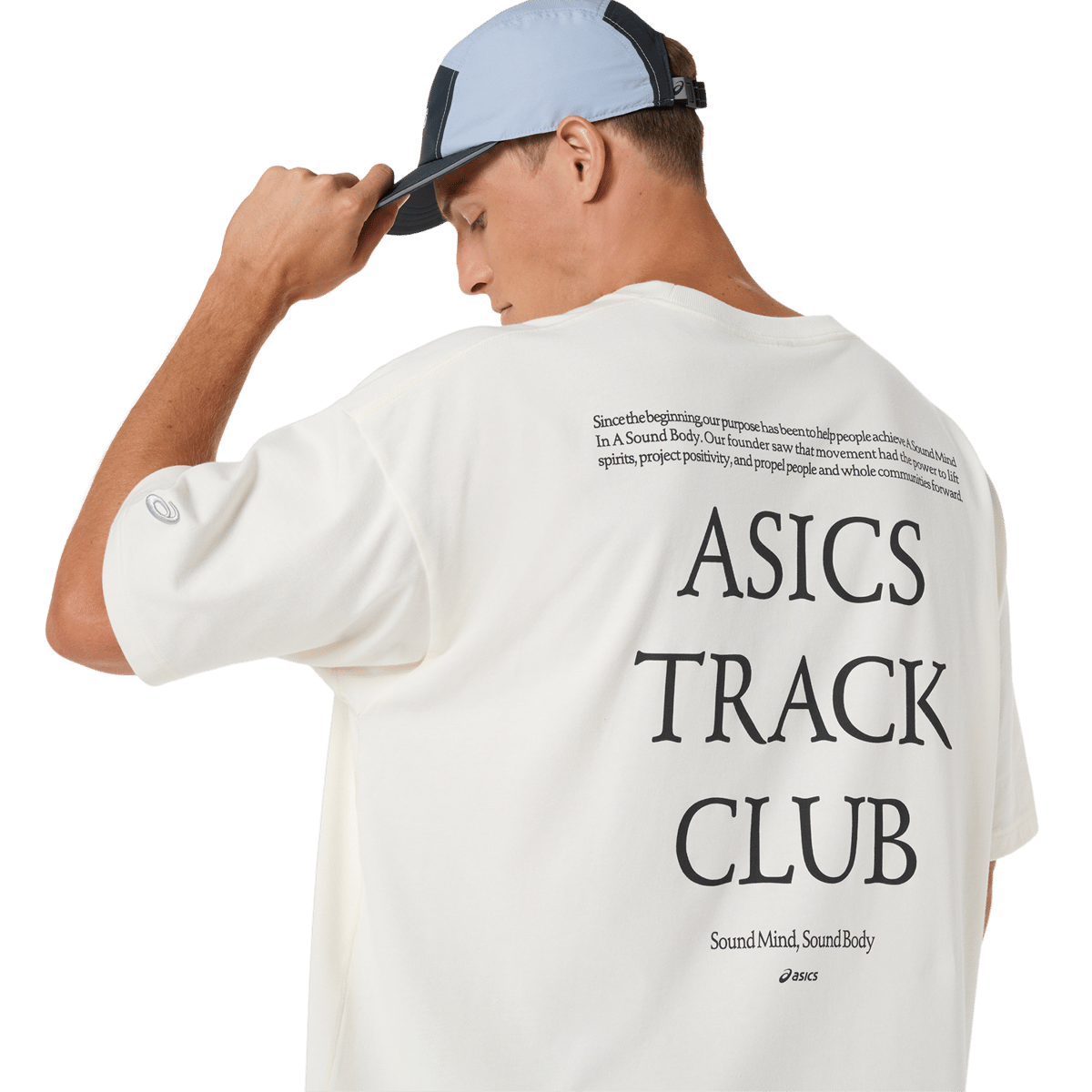 ASICS TRACK CLUB  HERITAGE RELAXED TEE