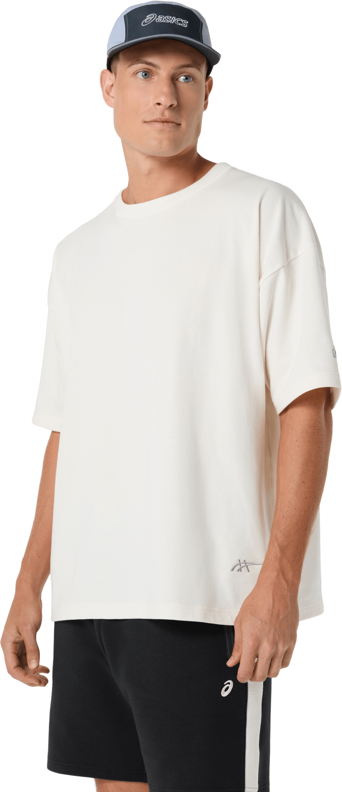 ASICS TRACK CLUB  HERITAGE RELAXED TEE