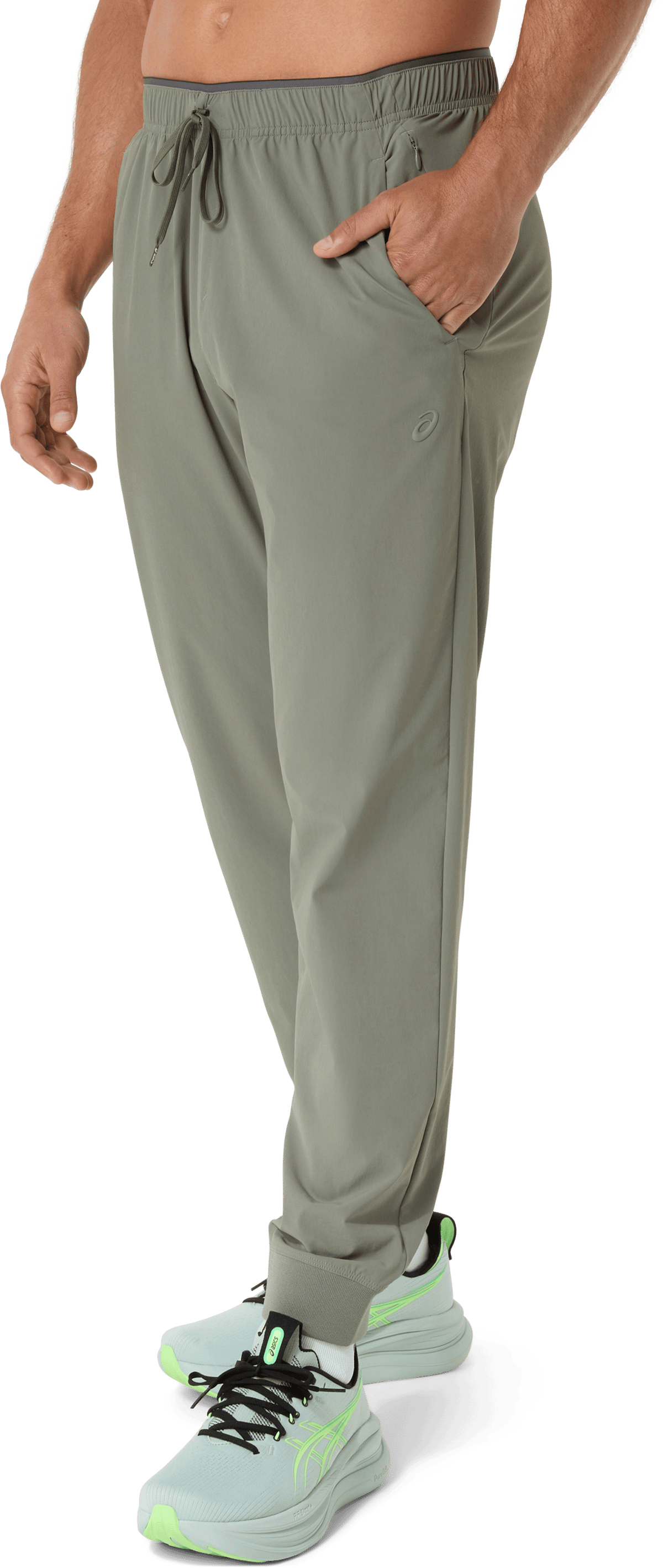 COMFORT CORE STRETCH WOVEN PANT Yeşil Erkek Antrenman Pantolonu