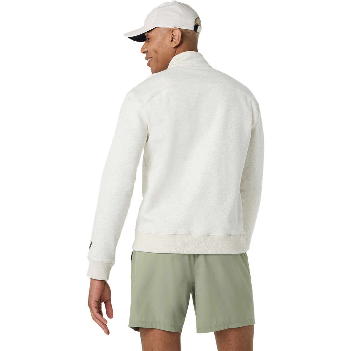 COURT CORE GRAPHIC HALF ZIP SWEATSHIRT