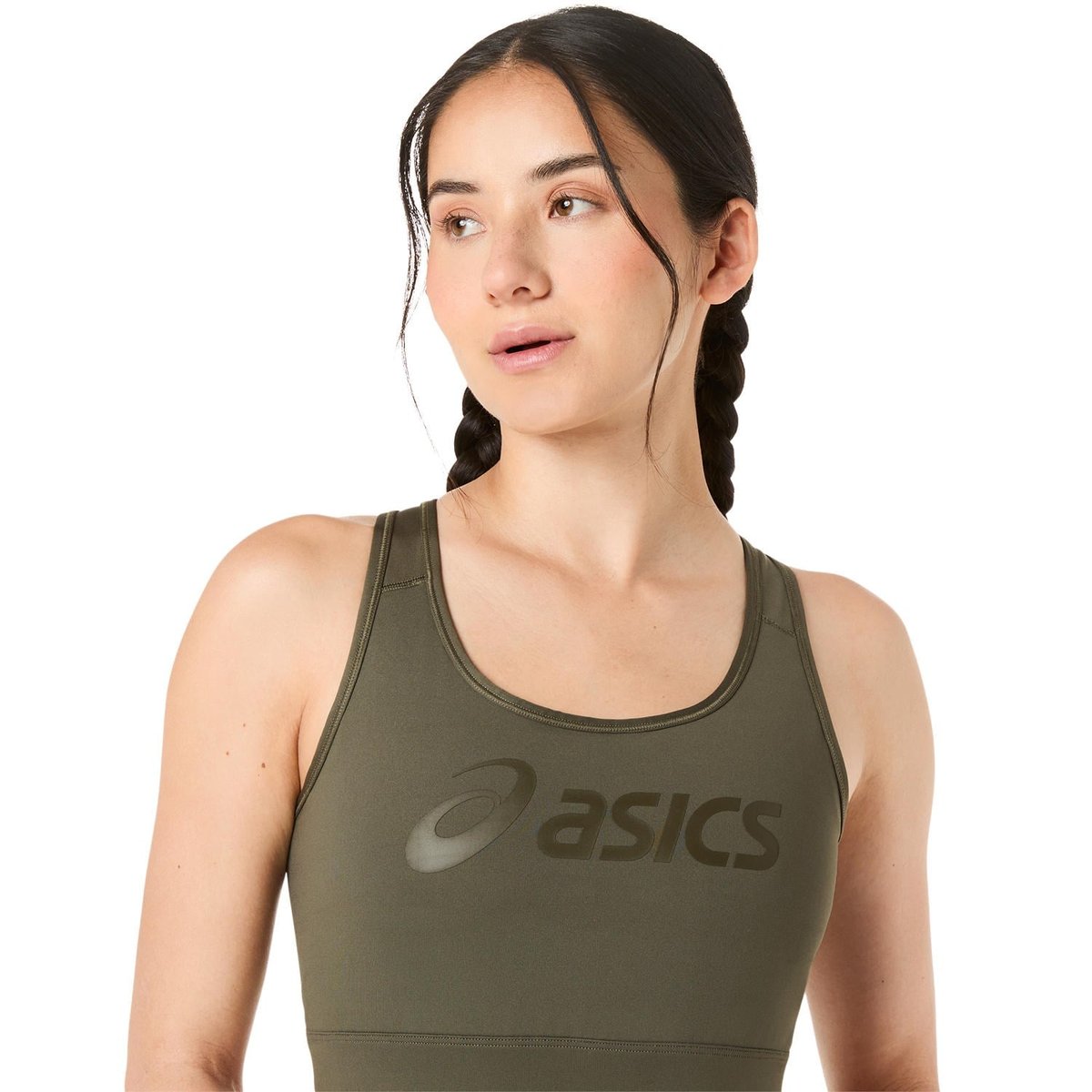 ESSENTIAL ASICS LOGO PADLESS BRA