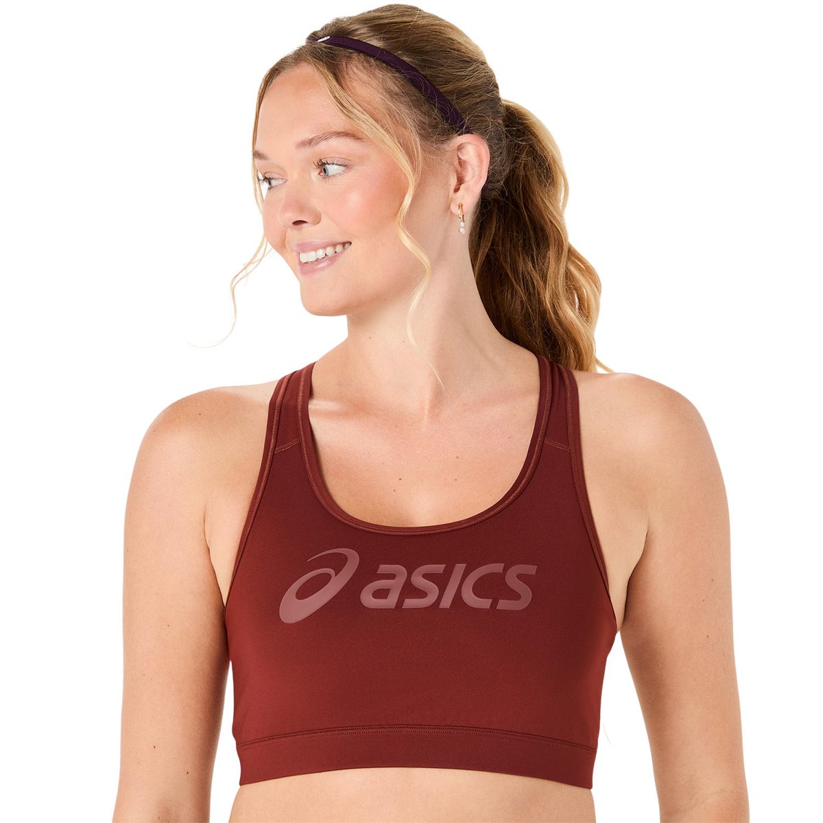 ESSENTIAL ASICS LOGO PADLESS BRA