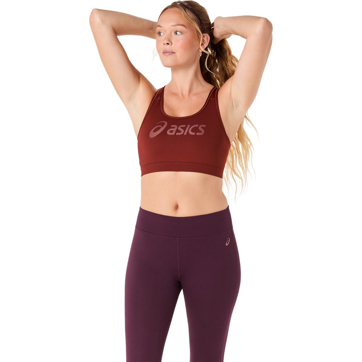 ESSENTIAL ASICS LOGO PADLESS BRA