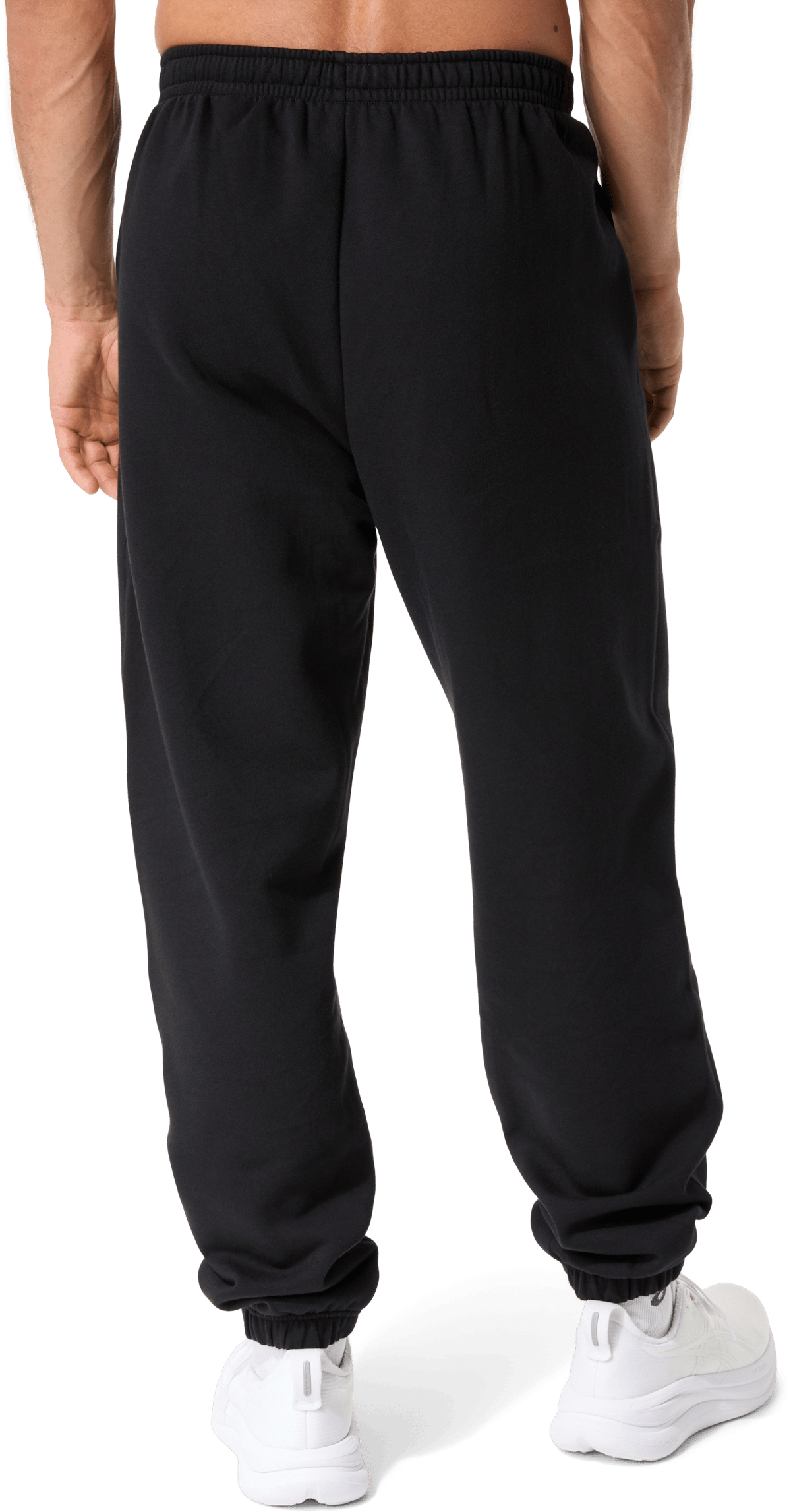 FLEECE RELAXED PANT Siyah Erkek Antrenman Pantolonu