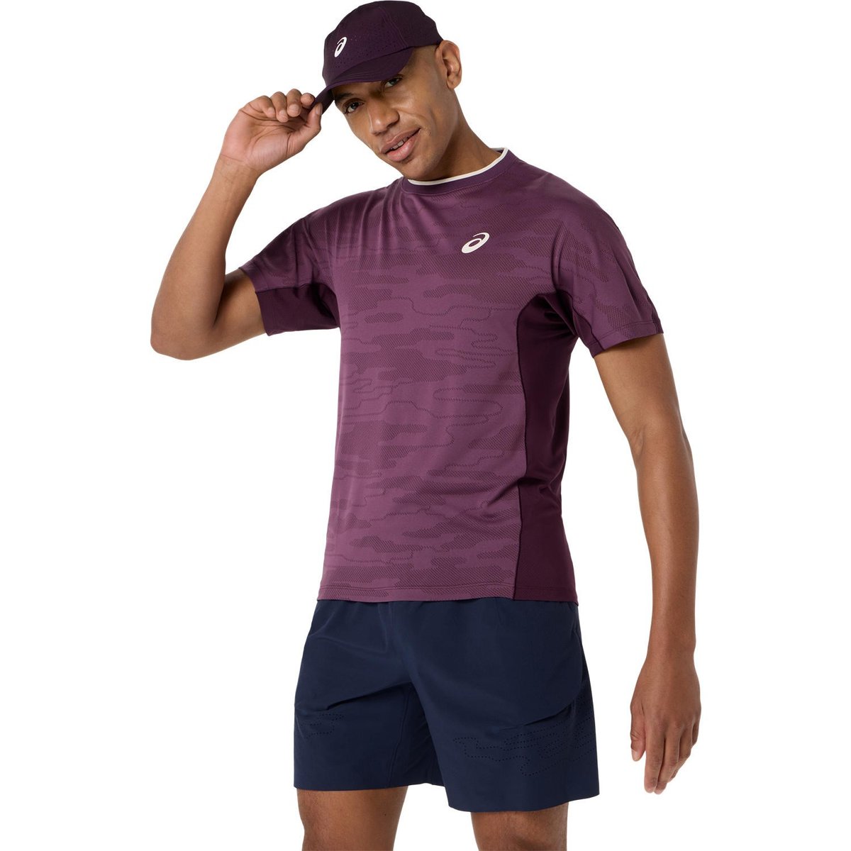 MATCH JACQUARD SS TOP