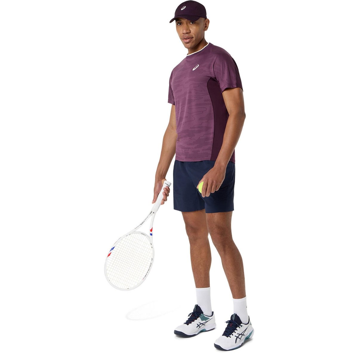 MATCH JACQUARD SS TOP
