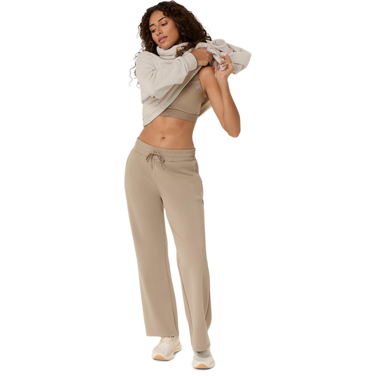 NAGINO REFINED TEXTURE FLEECE TOP
