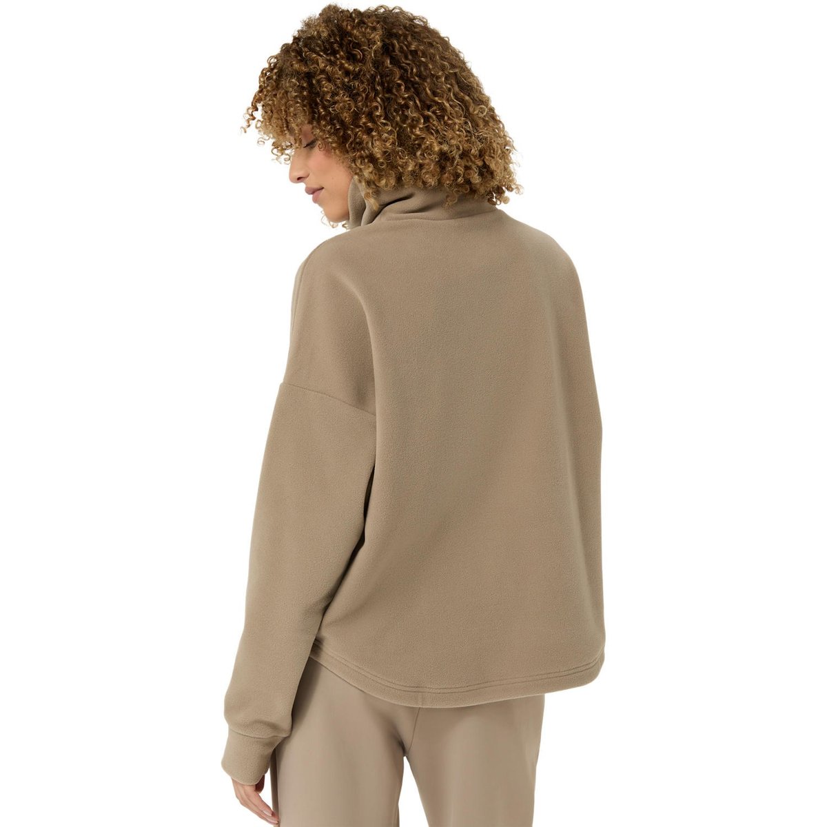 NAGINO REFINED TEXTURE FLEECE TOP