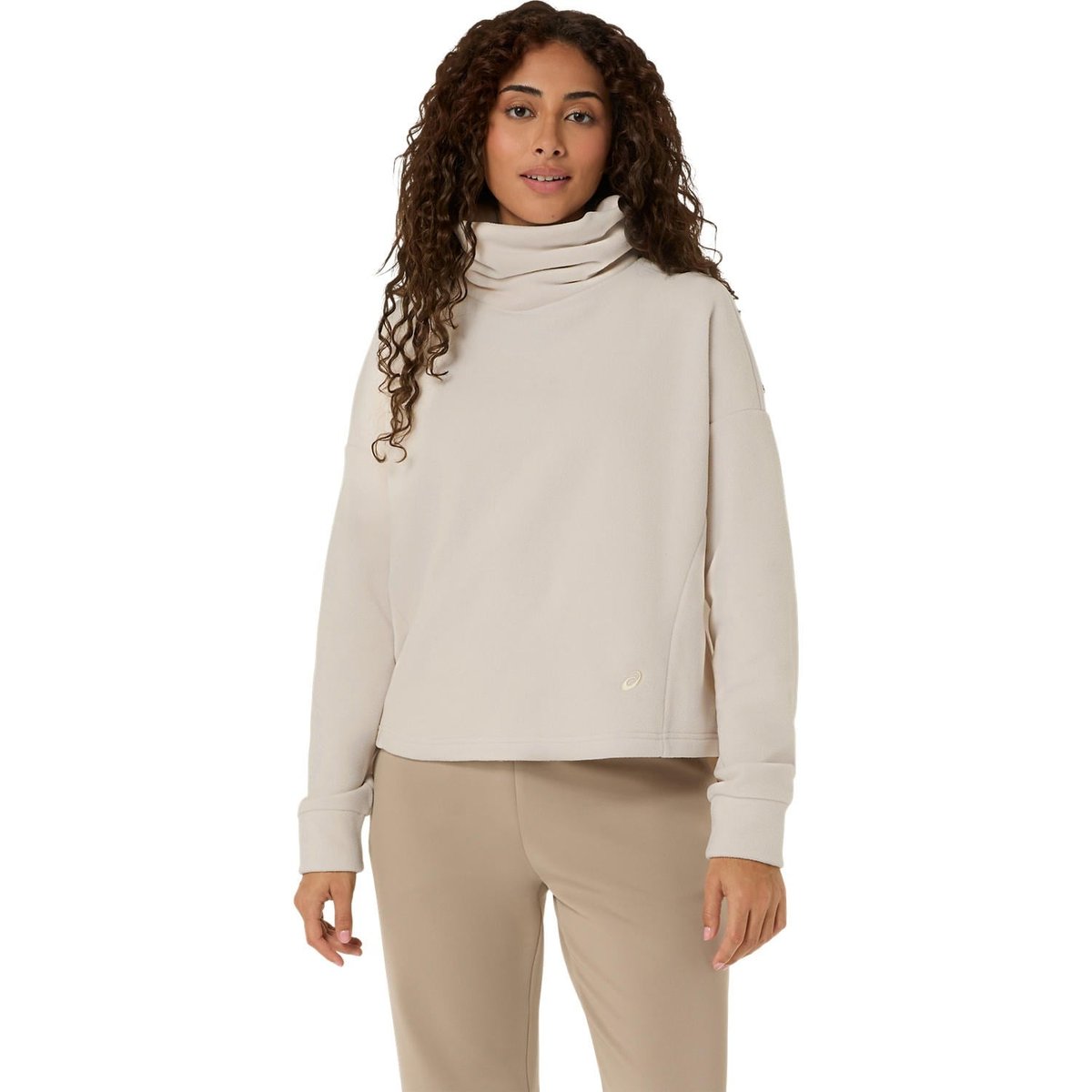 NAGINO REFINED TEXTURE FLEECE TOP