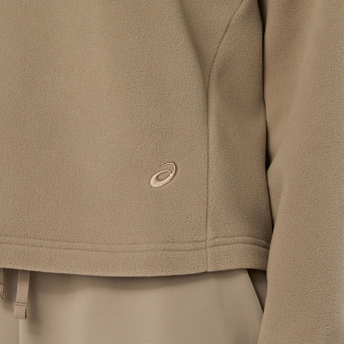 NAGINO REFINED TEXTURE FLEECE TOP