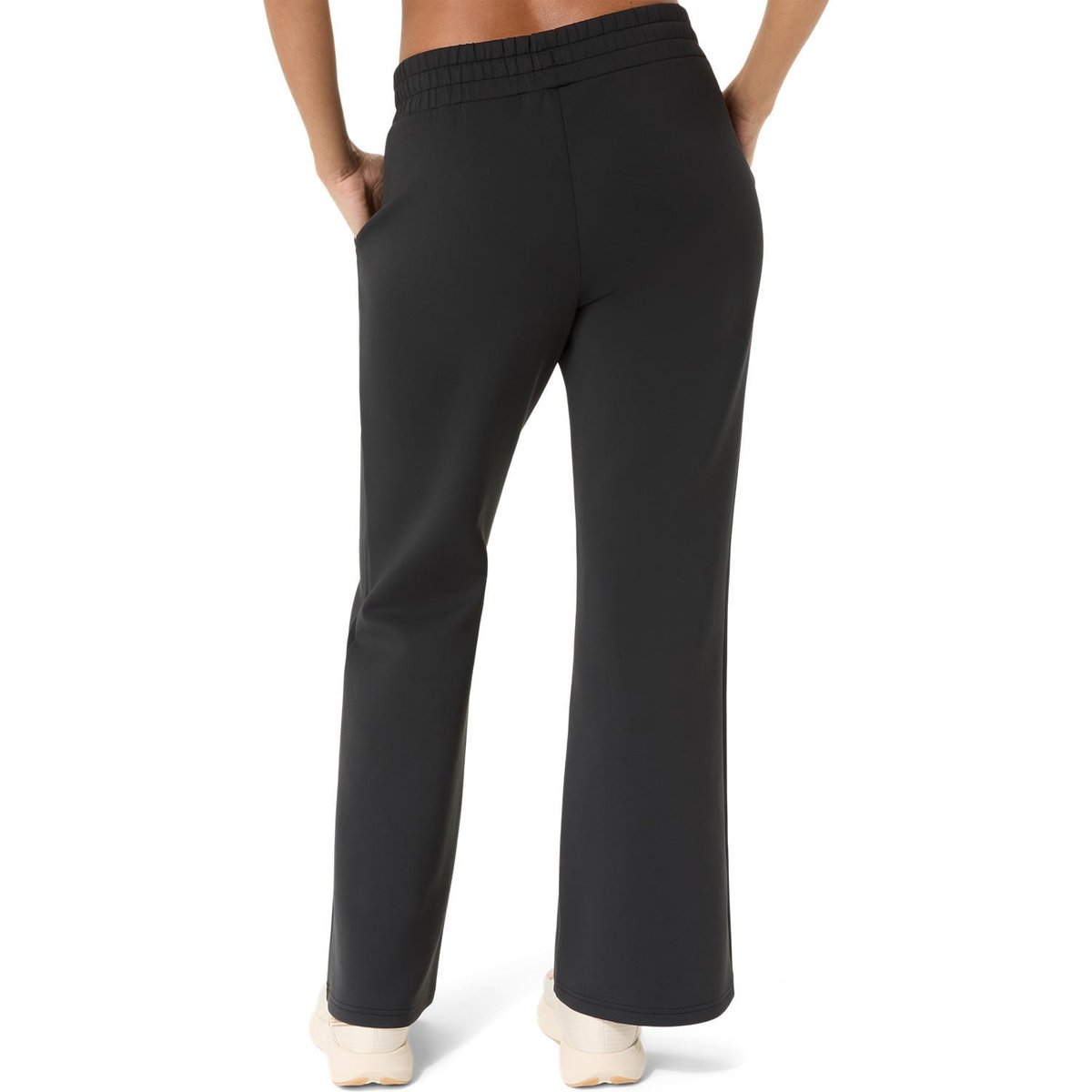 NAGINO REFINED TEXTURE SWEAT FLARE PANT