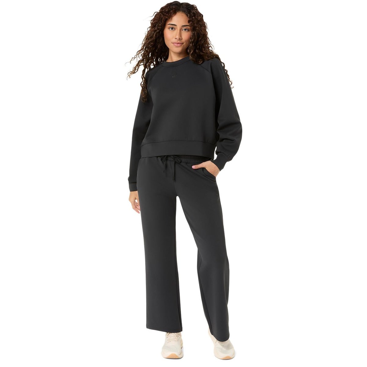 NAGINO REFINED TEXTURE SWEAT FLARE PANT