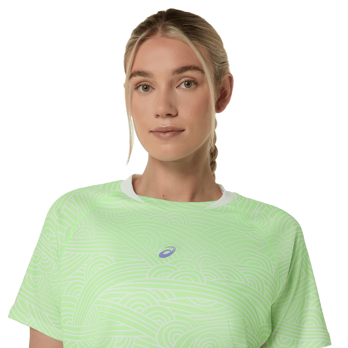 PADEL COURT ALL OVER PRINT SS TOP