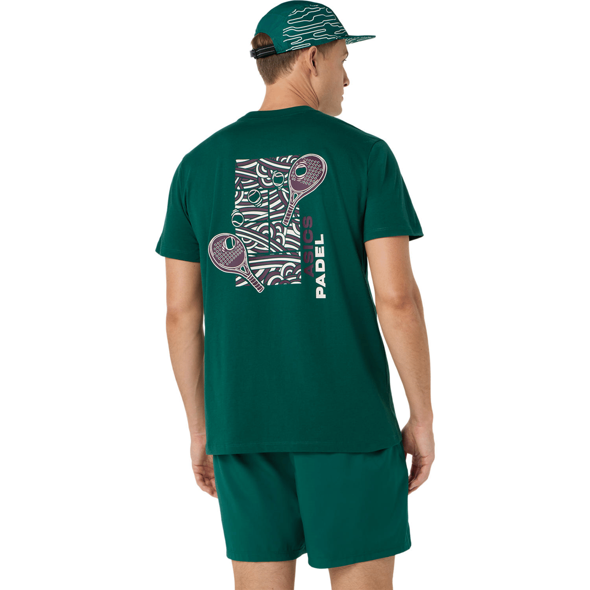 PADEL COURT GRAPHIC SS TOP