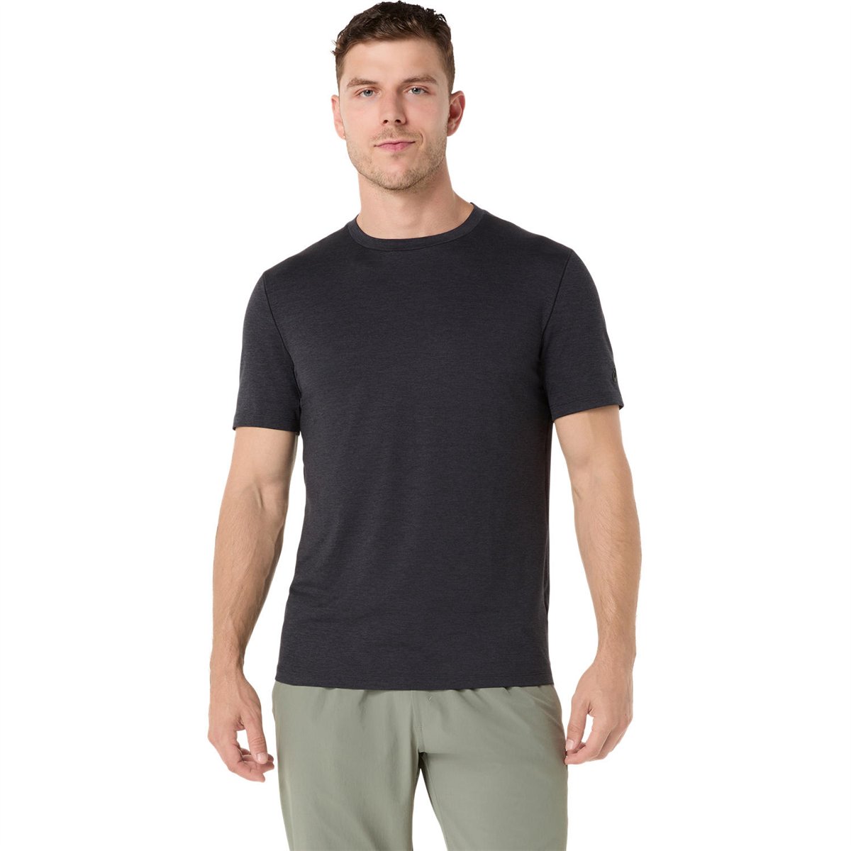 REFINED TEXTURE SHORT SLEEVE TOP