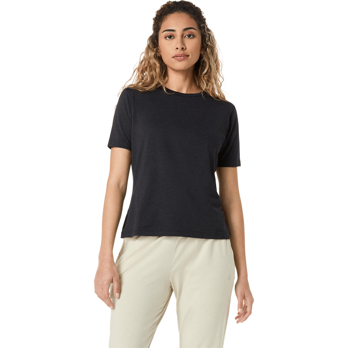 REFINED TEXTURE SHORT SLEEVE TOP