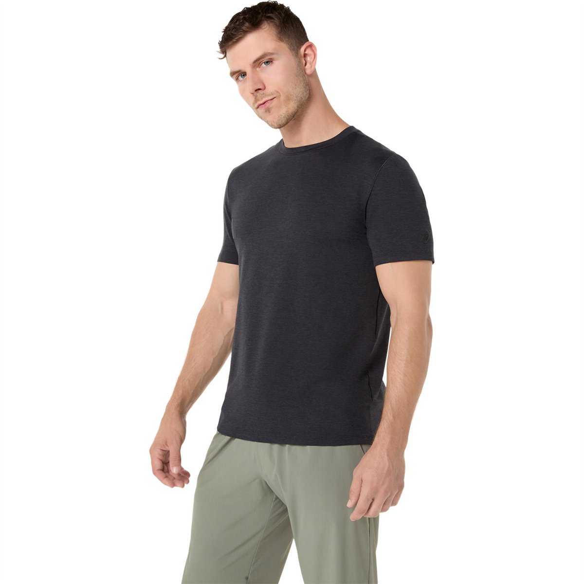 REFINED TEXTURE SHORT SLEEVE TOP
