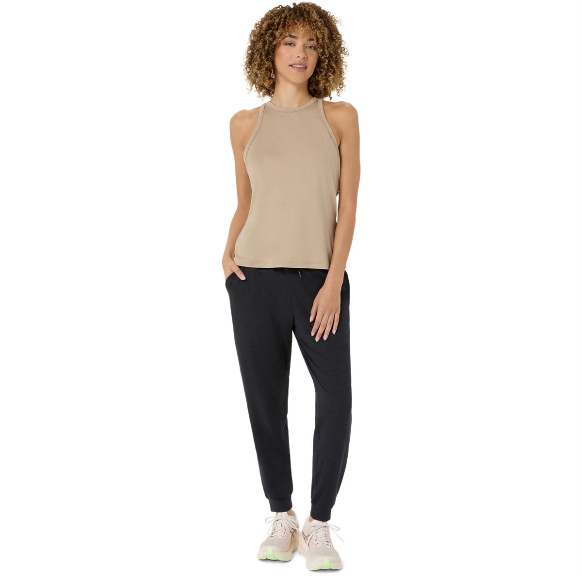 REFINED TEXTURE SLEEVELESS TOP