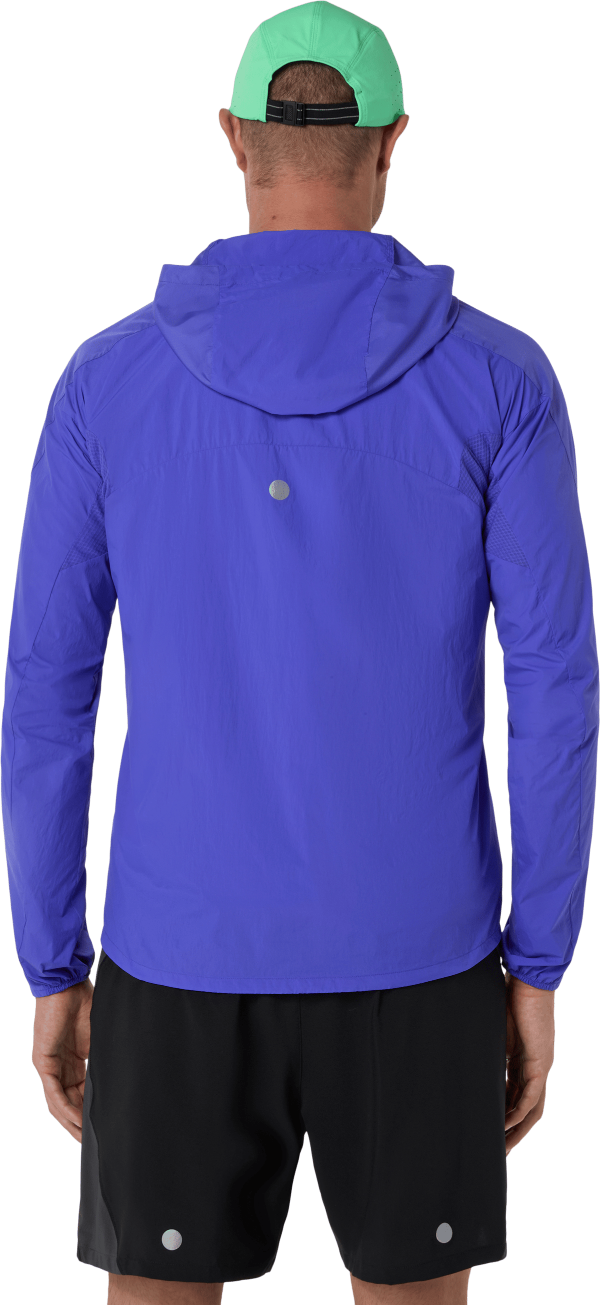 ROAD PACKABLE JACKET Mavi Erkek Koşu Spor Ceket