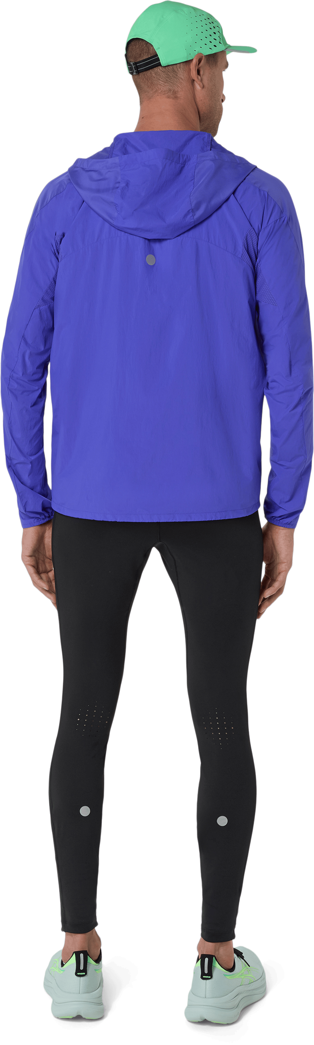 ROAD PACKABLE JACKET Mavi Erkek Koşu Spor Ceket