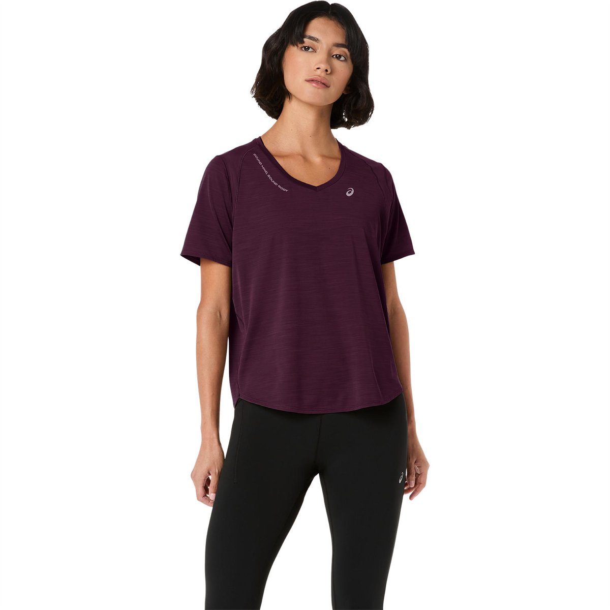ROAD V-NECK SS TOP