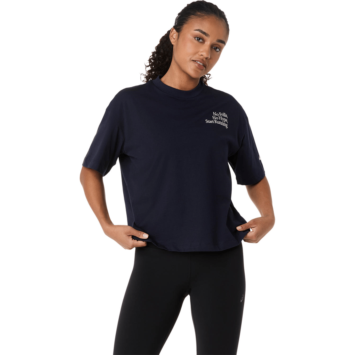 RUNNER MESSAGE GRAPHIC RELAXED TEE