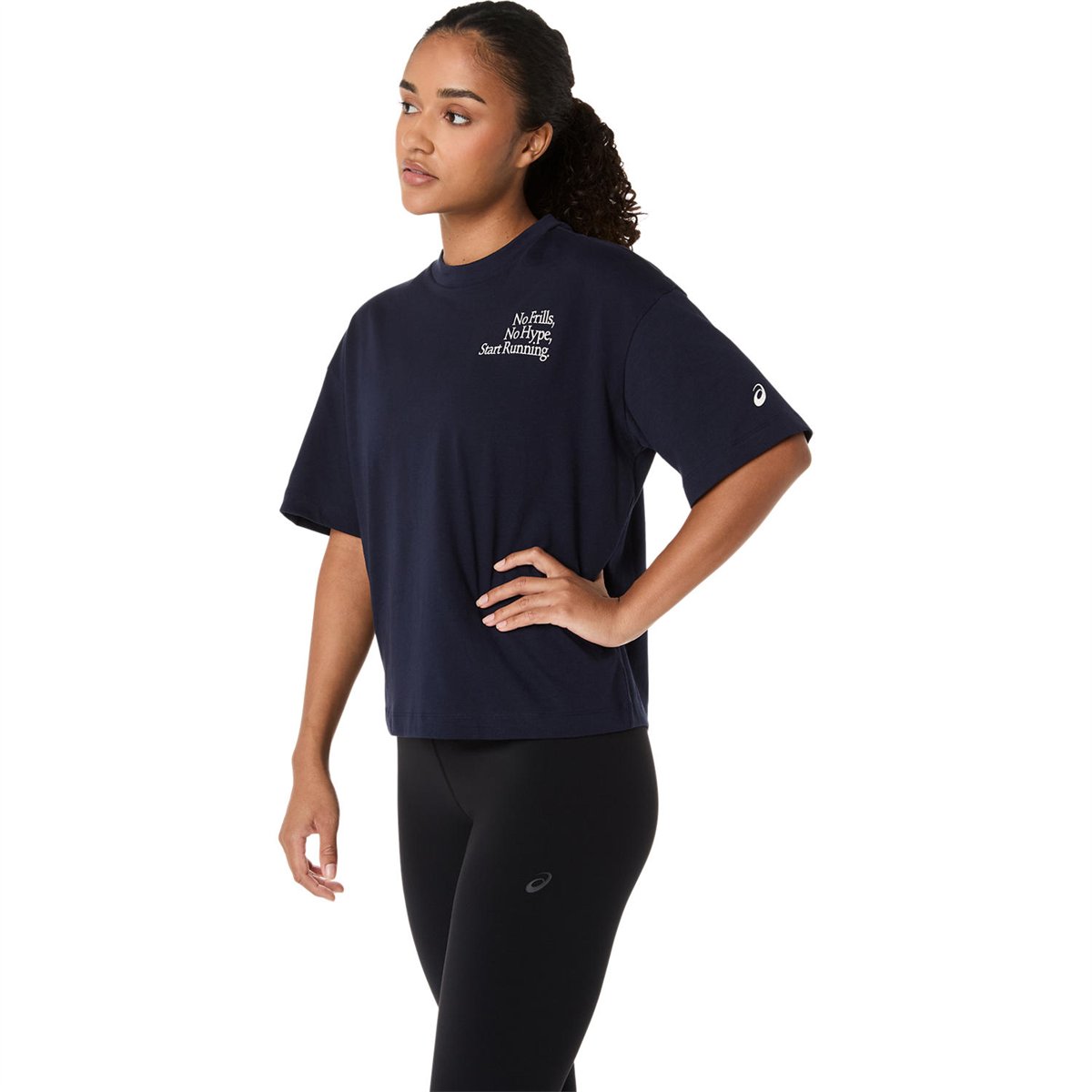 RUNNER MESSAGE GRAPHIC RELAXED TEE