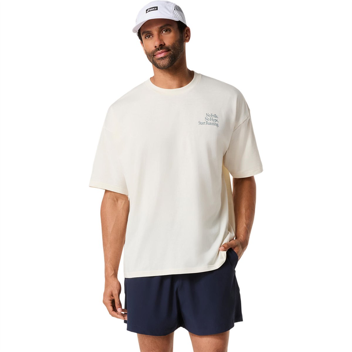 RUNNER MESSAGE GRAPHIC RELAXED TEE