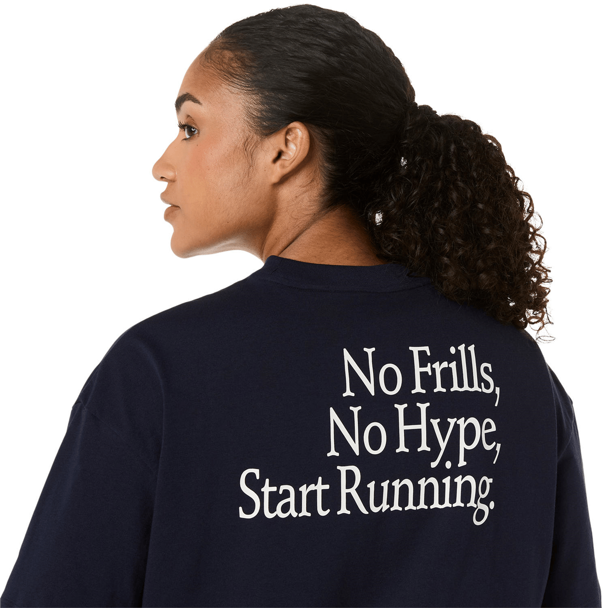 RUNNER MESSAGE GRAPHIC RELAXED TEE