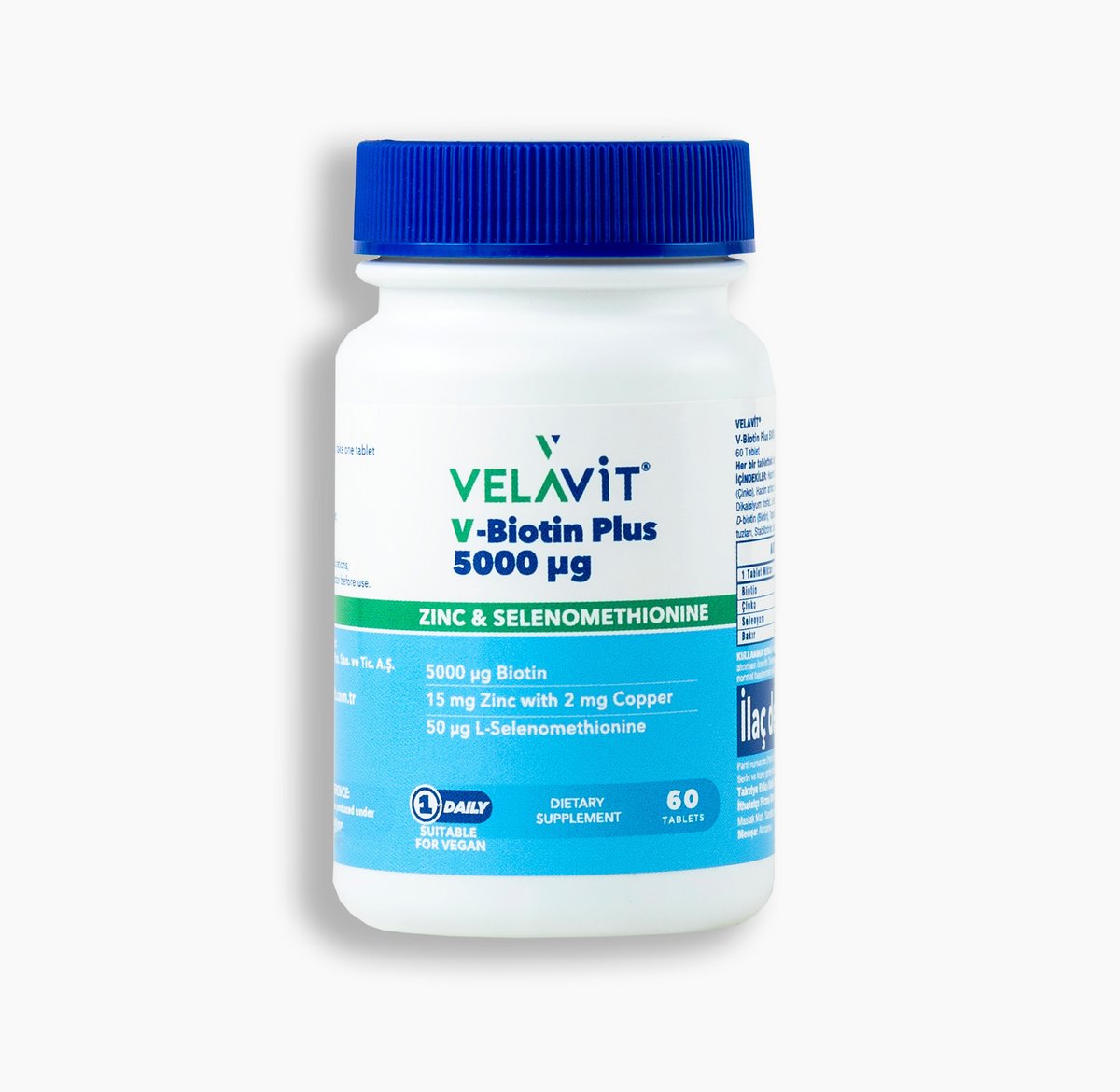 V-Biotin Plus 5000 μg