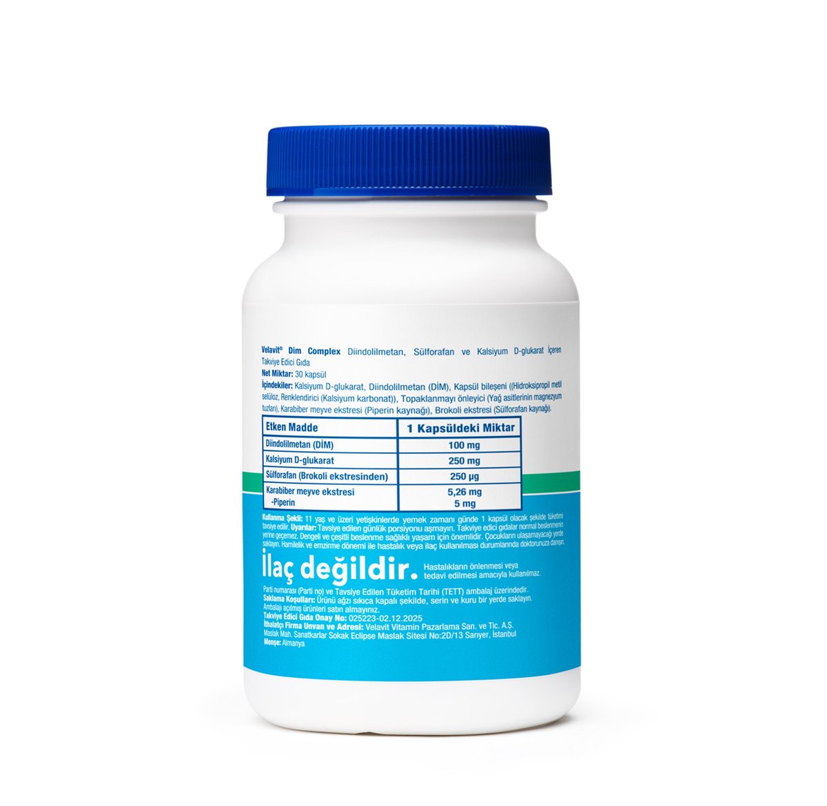 Dim Complex - Dim Takviyesi - 30 Tablet