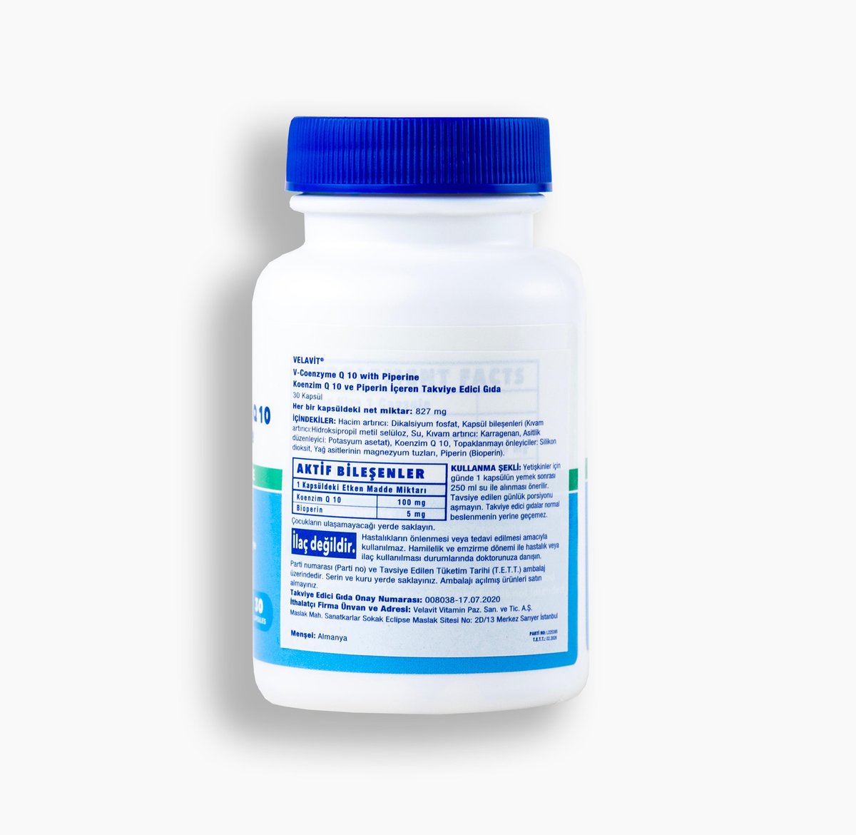 V-Coenzyme Q10 Piperine