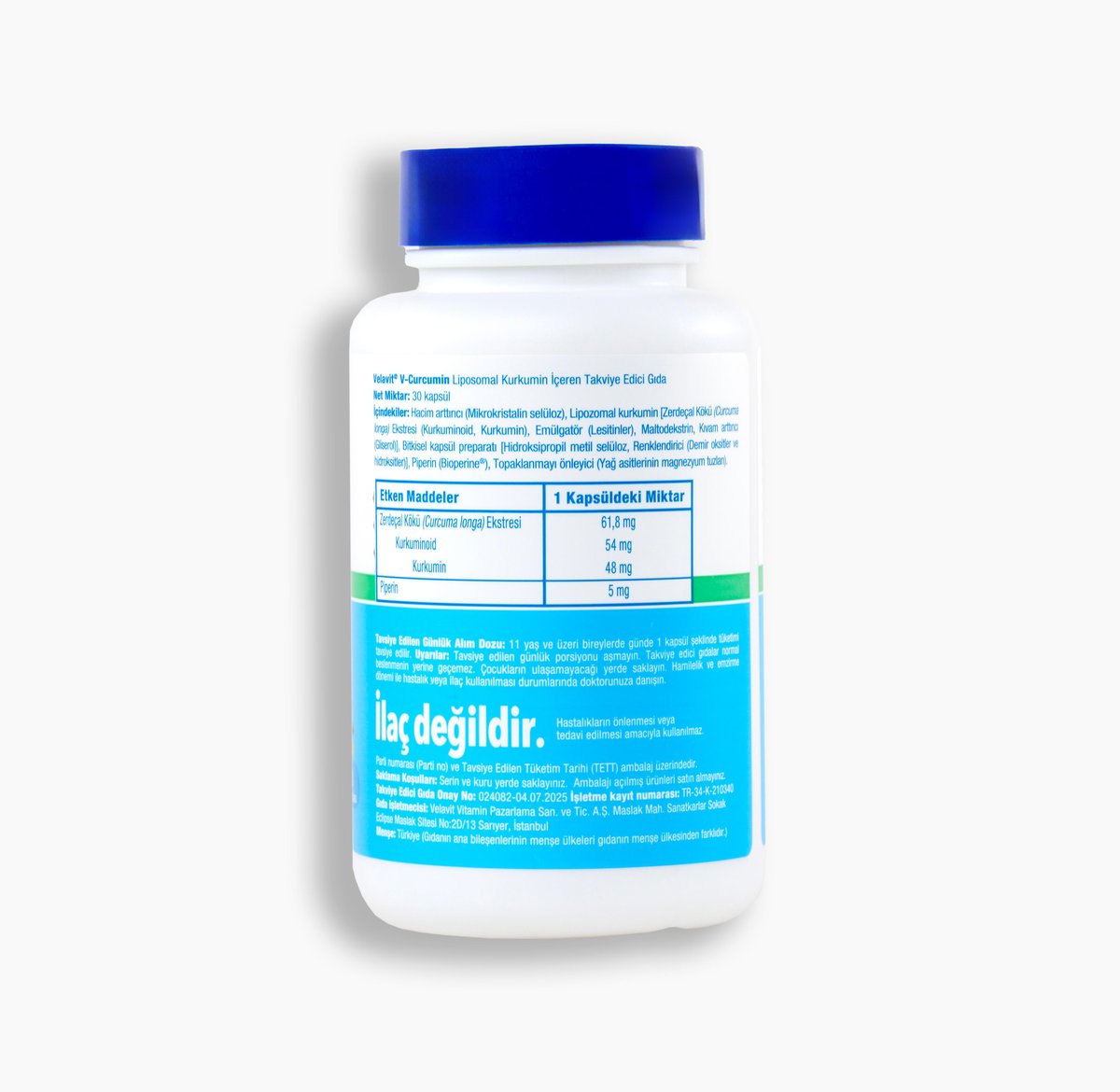 V-Curcumin Liposomal